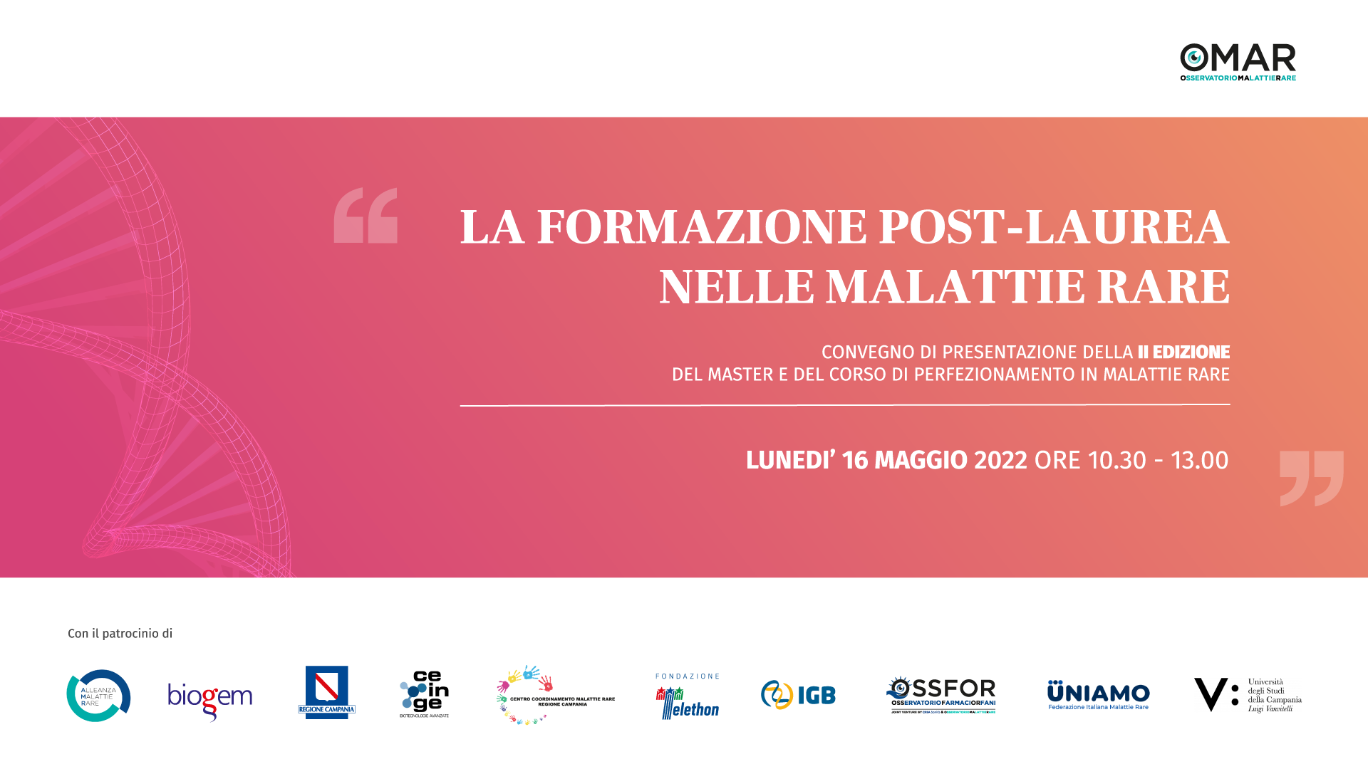 La Formazione Post-Laurea nelle Malattie Rare